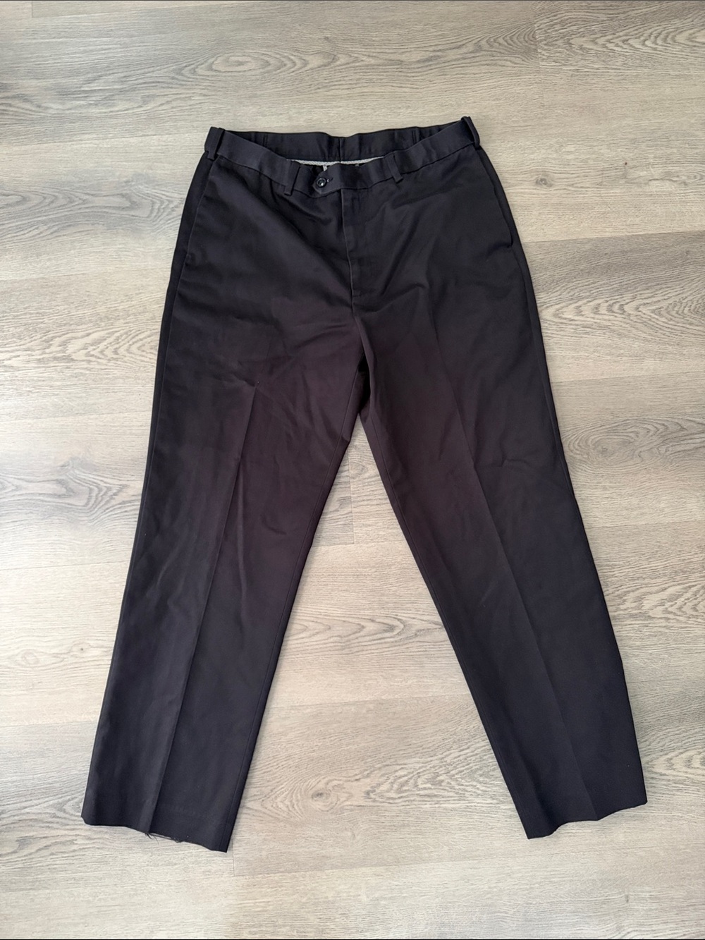 Perry Ellis Black Dress Trousers - Straight Leg